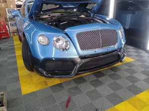 Kit de Carrocería de Fibra de Carbono para Bentley Continental GT, Mejoras para Continental GT, Alerones Delanteros y Traseros Estilo VORS - Product Image 4