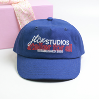 Casquette de baseball à visière courte de style nouveau, broderie plate personnalisée, casquette de baseball en coton pur à 5 panneaux