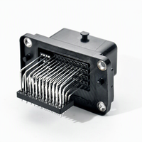 Connettore ECU Automobilistico a 24 Pin PBT Elettrico 3-6437285-1, Spina ECU Maschio ad Alte Prestazioni per Chip Tuning