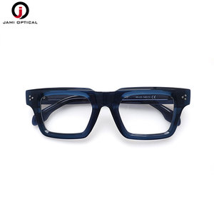 Montures optiques carrées vintage en acétate épais pour hommes, légères et confortables, vente en gros - Product Image 1