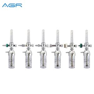 מד זרימת חמצן ביפן עם בקבוק מכשיר אדים ומתאם jis מד זרימת חמצן - Product Image 3