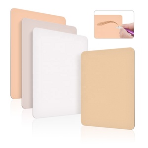 4 colori Tattoo Practice <span class=keywords><strong>Skin</strong></span> Double Permanent Makeup sopracciglia Tattoo principiante <span class=keywords><strong>Skin</strong></span> Practice Microblading Tattoo Supplies Tool - Product Image 1