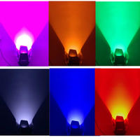 Lotus profesi 200W COB LED lampu Par 3in1 RGB DMX512, pentas panggung dengan efek cahaya putih dingin + hangat untuk panggung DJ