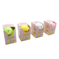 2025 Adorable jouet spongieux canard et oie-Design en peluche mignon pour le soulagement du stress et l'aération doux rebond lent pour les enfants