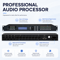 AOFO 4.8SP Processeur d'effets audio karaoké professionnel, processeur d'effets sonores numérique, processeur vocal avec son surround pour scène KTV