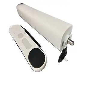 Factory customized electric window blinds curtain track motor track curtain rod aluminum tube and accessories
