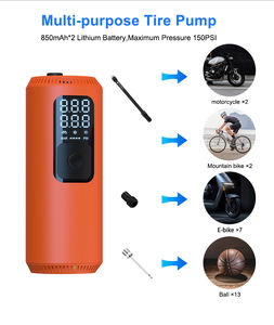 Gonfleur de pneus automatique multifonction pour voiture portable, climatiseur de voiture électrique, compresseur sans fil, <span class=keywords><strong>pompe</strong></span> à <span class=keywords><strong>air</strong></span> pour voiture - Product Image 4