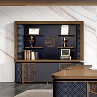 Nouveau design de Victory Mobilier de bureau en bois à bas prix Mid of East Africa Type L Shaped Corner Work Desk Office Table