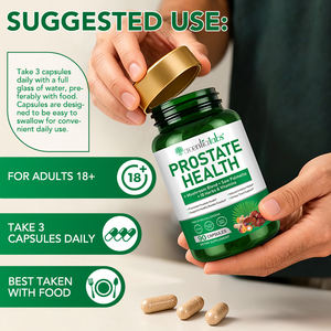 Acentiallabs 90 Capsule Integratore per la Salute <span class=keywords><strong>della</strong></span> <span class=keywords><strong>Prostata</strong></span> Senza Glutine con Saw Palmetto per Uomini, Supporto per Tratto Urinario e <span class=keywords><strong>Prostata</strong></span> Maschile - Product Image 5