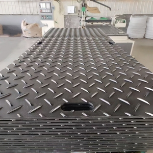 Tapete de Protección para Suelos Hongyue de Alta Resistencia, 4x8 Pies, HDPE, 12.7mm/15mm/18mm/20mm de Grosor, para Construcción, Eventos, Jardinería - Product Image 1