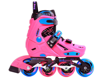 Patins à roulettes en ligne de style freestyle professionnels, design ajustable, doublure respirante, roues durables, chaussures de patinage d'extérieur