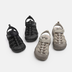 Sandalias <span class=keywords><strong>para</strong></span> Niños 2025, Nuevas Sandalias de Verano Antideslizantes con Cierre de Velcro, Altura hasta el Tobillo, Suela de Goma, <span class=keywords><strong>Chanclas</strong></span> de Playa - Product Image 1