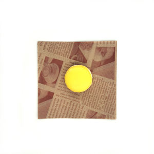 Customized Printed Logo Size <b>Red</b> White Checkered Eco-Friendly Disposable Oil-absorbing Baking <b>Paper</b> Raw Wood Deli Meat Hamburger - Product Image 5