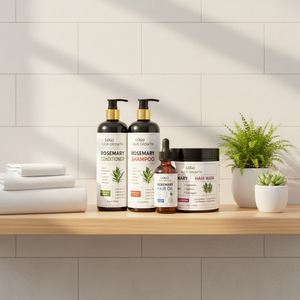 Set de Champú y Acondicionador para el Cuidado del Cabello con Romero, Mejora el Cabello Encrespado y Abultado - Product Image 6