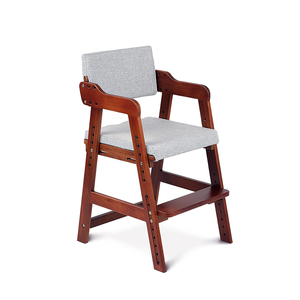 Kids Dining Chair Adjustable Study Wooden High for <b>Toddlers</b> - Product Image 3