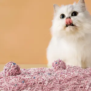 OUFA Litière pour chat anti-odeur de haute qualité facile à ramasser Litière pour chat Kungfu Tofu avec