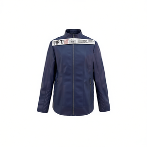 Veste en cuir grande taille HDJ 47-57 VP-77 pour femme - Product Image 2