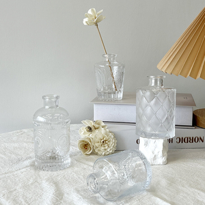 100ml 250ml 200ml thủy tinh tròn cổ điển sậy khuếch tán sang trọng rỗng container dầu hương thơm trang trí sậy khuếch tán chai - Product Image 3