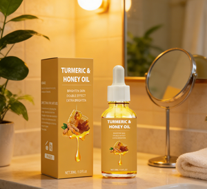 Wholesale Natural Body Nourishing Smooth Brighten Skin Care Lightening Turmeric Honey Essential <b>Oil</b> - Product Image 3