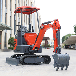 Pièces d'occasion de haute qualité pour mini-excavatrice sur chenilles ELORRY EL16 1.6T, 0,045 mètre cube, avec moteur et composants d'engrenage, prix abordable - Product Image 4