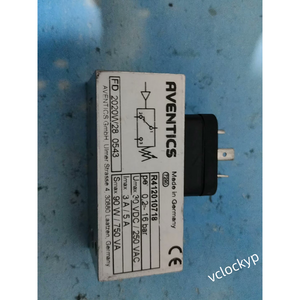Aventics R412010718 Pneumatic Pressure <b>Switch</b>, 0.2-16 Bar <b>Used</b> - Product Image 2