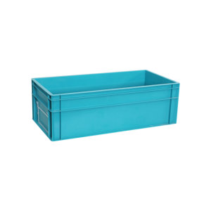 Etap KT 4828 Heavy Duty Euronorm Industrial <b>Plastic</b> Storage <b>Crate</b> Solid Box Style Stackable Turkey - Product Image 1