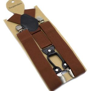 Bretelles pour adultes 3,5 cm, bretelles élastiques multicolores pour hommes, bretelles pour pantalon de costume et chemise - Product Image 6