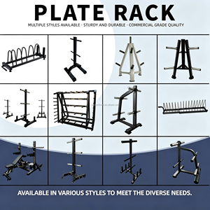 Rolling <strong>Weight</strong> Plate Storage Rack Vertical Plate <strong>Tree</strong> With Transport Wheels Easy Moving Gym <strong>Weight</strong> Holder - Product Image 3