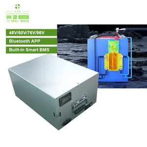 Baterai LiFePO4 CTS Isi Ulang 48V 64V 72V 20Ah 30Ah 40Ah Dapat Disesuaikan untuk Skuter, Kereta Golf, Sepeda Roda Tiga, Menerima ODM - Product Image 1