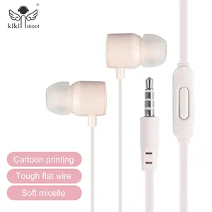 MQ-30 vente en gros personnalisation 3.5MM dans l'oreille fil musique écouteurs mignon Kawaii petit casque filaire câble casques pour filles enfants