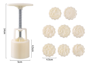 Stampo 3D a Pressione Manuale a Forma <span class=keywords><strong>di</strong></span> <span class=keywords><strong>Rosa</strong></span>, Stampo Floreale per Torte <span class=keywords><strong>di</strong></span> Fagioli Mung e Pasticcini Snow Skin - Product Image 5