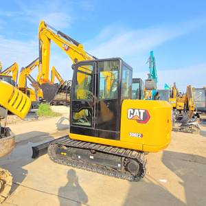 クローラーショベル6トンカワサキ油圧エンジン中古キャタピラー306E2 - Product Image 4