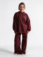 Pull-over imprimé esthétique pour femme, col montant, tendance, décontracté, doux, pour tous les jours, en nylon/coton respirant