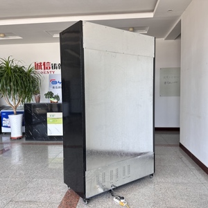 <span class=keywords><strong>Vitrina</strong></span> Refrigerada Comercial <span class=keywords><strong>de</strong></span> <span class=keywords><strong>Dos</strong></span> <span class=keywords><strong>Puertas</strong></span>, Exhibidor Vertical para Bebidas, Equipo <span class=keywords><strong>de</strong></span> Refrigeración - Product Image 6