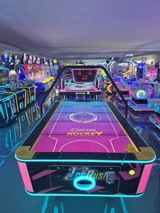 Máquina de Hockey de Aire Eléctrica para Interiores, Nueva, para 2 Jugadores, Operada con Monedas, Diseño Atractivo, Mesa de Arcade Hockey Star - Product Image 2