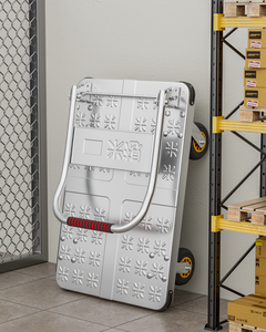 Chariot de courses à roulettes, capacité de charge de 800 kg, taille de table personnalisable, best-seller, chariot à main robuste - Product Image 4