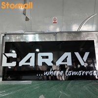 Papan Tanda LED Akrilik Mini Custom dengan Transformer untuk Toko dan Layanan Botol Klub Malam - Papan Iklan Bisnis