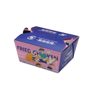 Cajas de Cartón Blancas para <span class=keywords><strong>Pollo</strong></span> Frito <span class=keywords><strong>Coreano</strong></span>, Cajas Comerciales Resistentes a la Grasa para <span class=keywords><strong>Pollo</strong></span> Frito Entero y Nuggets de <span class=keywords><strong>Pollo</strong></span> - Product Image 2
