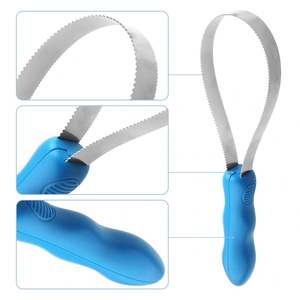 Cepillo de Aseo para Mascotas: Ganado, Caballos, Ovejas, Perros y Gatos - Cuchilla Antiprurito para Eliminar el Pelo y Dientes Serrilados para Raspar y Eliminar el Sudor - Product Image 2