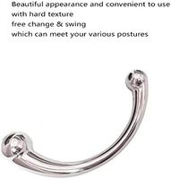 Masseur anal de prostate étanche en métal avec lumière clignotante, plug anal en acier, plug anal creux pour hommes
