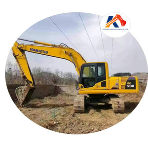 Excavatrice Komatsu PC200 PC200-8 d'occasion, 20 tonnes, excavatrice sur chenilles d'occasion PC200-7 Komatsu PC220-8 - Product Image 1