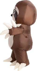 Ice Age 2M Sloth Cosplay tela inflable mascota disfraz aire soplar perezoso trajes de vestir para adultos Halloween carnaval eventos - Product Image 3