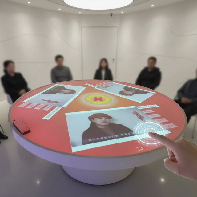 High Precision Laser Touch Module Finger Touch Interactive Projection System with Infrared Sensor for Smart Table