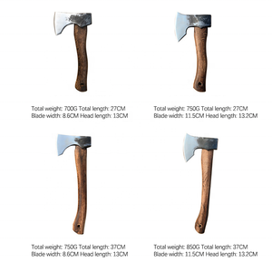 Tlzc6 27/37/43cm Gỗ Ngoài Trời cắt và tách rìu chestunt tay cầm bằng gỗ rìu làm bằng tay Viking Rìu - Product Image 4