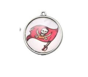 Pittsburgh Steelers rétro 20mm rond temps pierre précieuse pendentif Sport joueur de Football collier petit pendentif bijoux à bricoler soi-même accessoires - Product Image 4