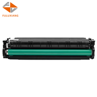 Kartrid Toner Printer FULUXIANG Kompatibel CF410A CF411A CF412A CF413A untuk HP LaserJet Pro M452nw/452dn/452dw/452fnw