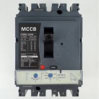 Disjoncteur à boîtier moulé CNXE CHM6-250M, courant nominal 250A, capacité de coupure 35kA, 220-240V, réglable électroniquement