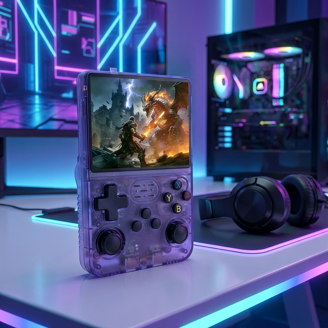 R36s Gaming Handheld Console Retro Game Console Video Game Console  Retro Console De Videogame Gamepad Retro Gaming Videogame