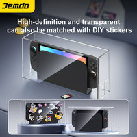 Carcasa Protectora de Acrílico Jemdo para Switch 2 de Nintendo, Cubierta Antipolvo con Funda para Mando, Accesorio para Consola NS2