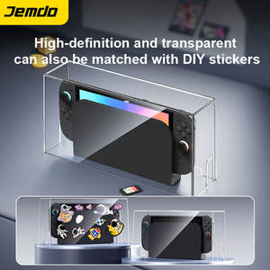 Coque de protection en acrylique Jemdo pour <span class=keywords><strong>Switch</strong></span> 2 pour <span class=keywords><strong>Nintendo</strong></span> Housse anti-poussière avec étui pour manette de <span class=keywords><strong>jeu</strong></span> Accessoire pour console de <span class=keywords><strong>jeu</strong></span> NS2 - Product Image 4